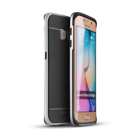 IPAKY TPU Case für Samsung Galaxy S6 Edge G925 Hybrid PC Frame