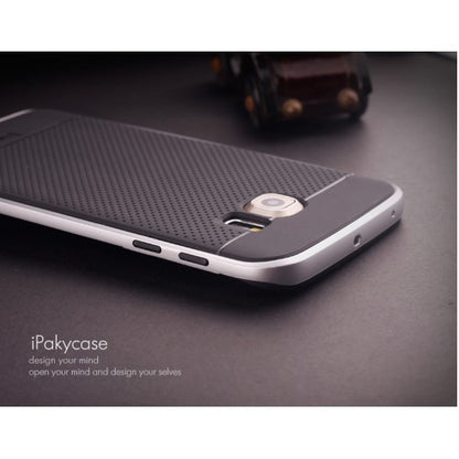 IPAKY TPU Case für Samsung Galaxy S6 Edge G925 Hybrid PC Frame