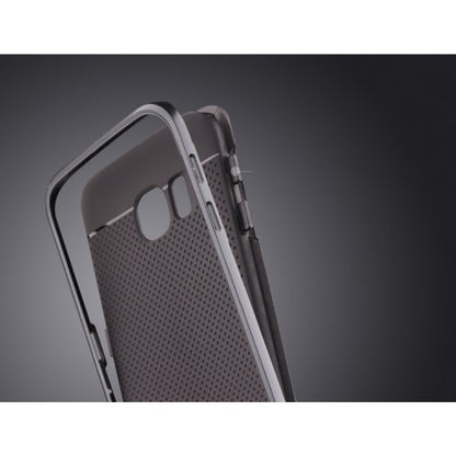 IPAKY TPU Case für Samsung Galaxy S6 Edge G925 Hybrid PC Frame