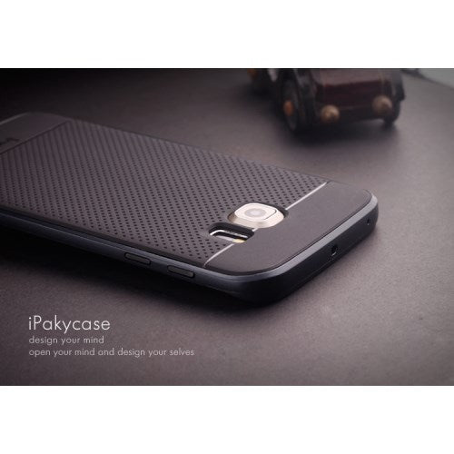 IPAKY TPU Case für Samsung Galaxy S6 Edge G925 Hybrid PC Frame