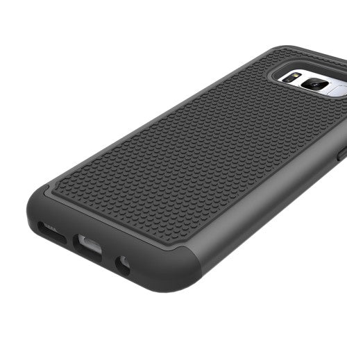 Outdoor Case für Samsung Galaxy S8 PLUS G955 Hybrid Silikon Football Grain