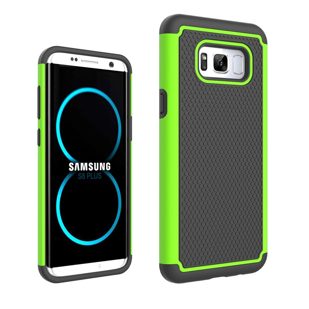 Outdoor Case für Samsung Galaxy S8 PLUS G955 Hybrid Silikon Football Grain