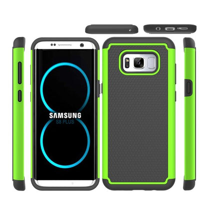 Outdoor Case für Samsung Galaxy S8 PLUS G955 Hybrid Silikon Football Grain