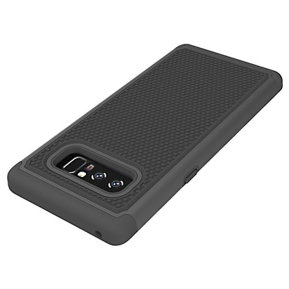 Outdoor Case für Samsung Galaxy Note 8 Hybrid Silikon Football Grain