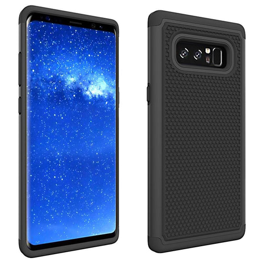 Outdoor Case für Samsung Galaxy Note 8 Hybrid Silikon Football Grain