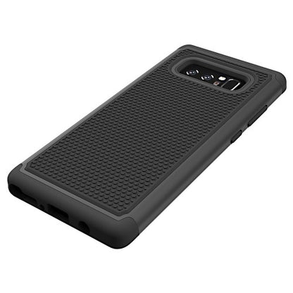 Outdoor Case für Samsung Galaxy Note 8 Hybrid Silikon Football Grain