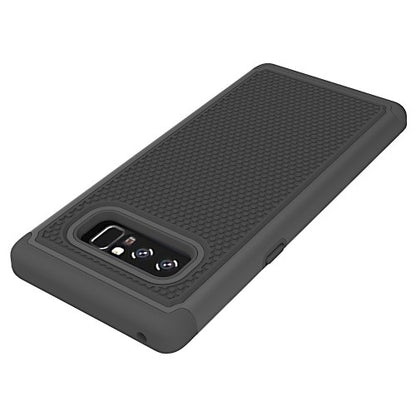 Outdoor Case für Samsung Galaxy Note 8 Hybrid Silikon Football Grain