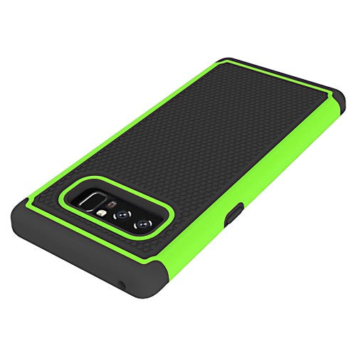 Outdoor Case für Samsung Galaxy Note 8 Hybrid Silikon Football Grain