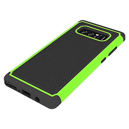 Outdoor Case für Samsung Galaxy Note 8 Hybrid Silikon Football Grain