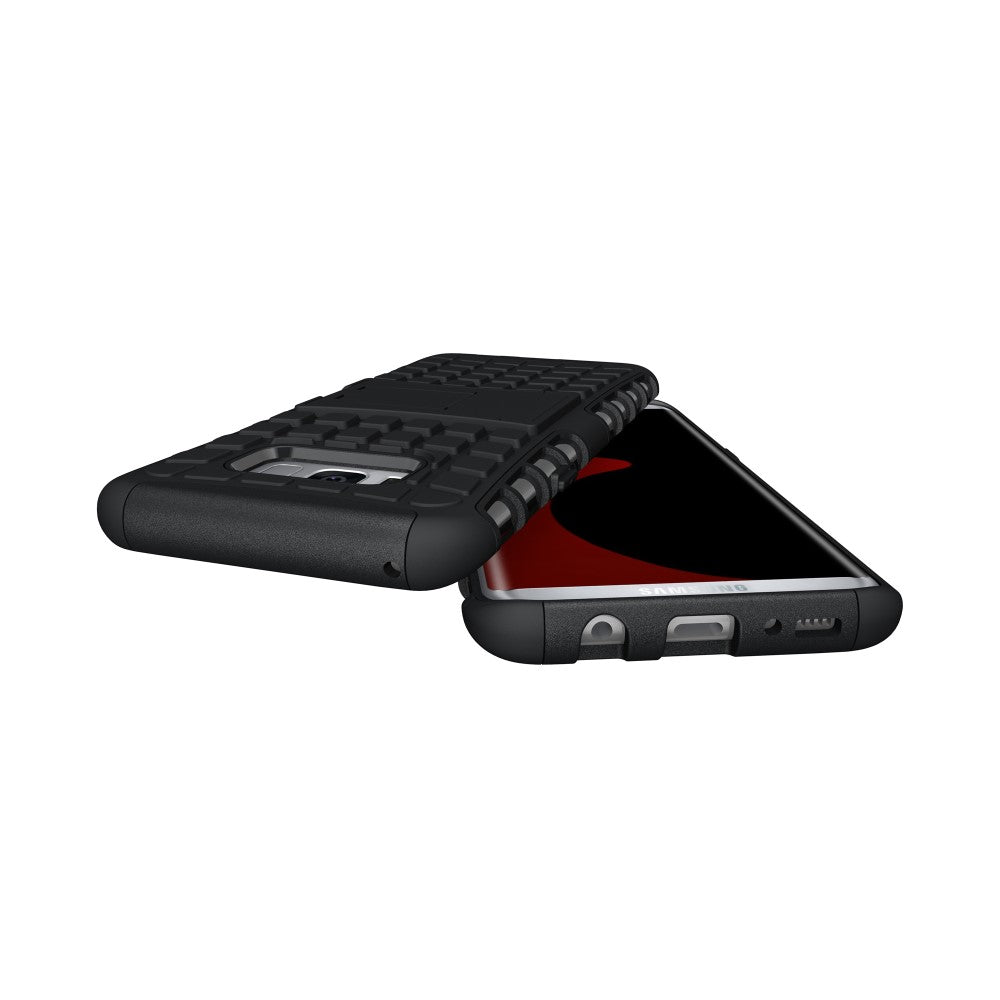 Outdoor Case für Samsung Galaxy S8 PLUS G955 Reifen Skidproof Kickstand