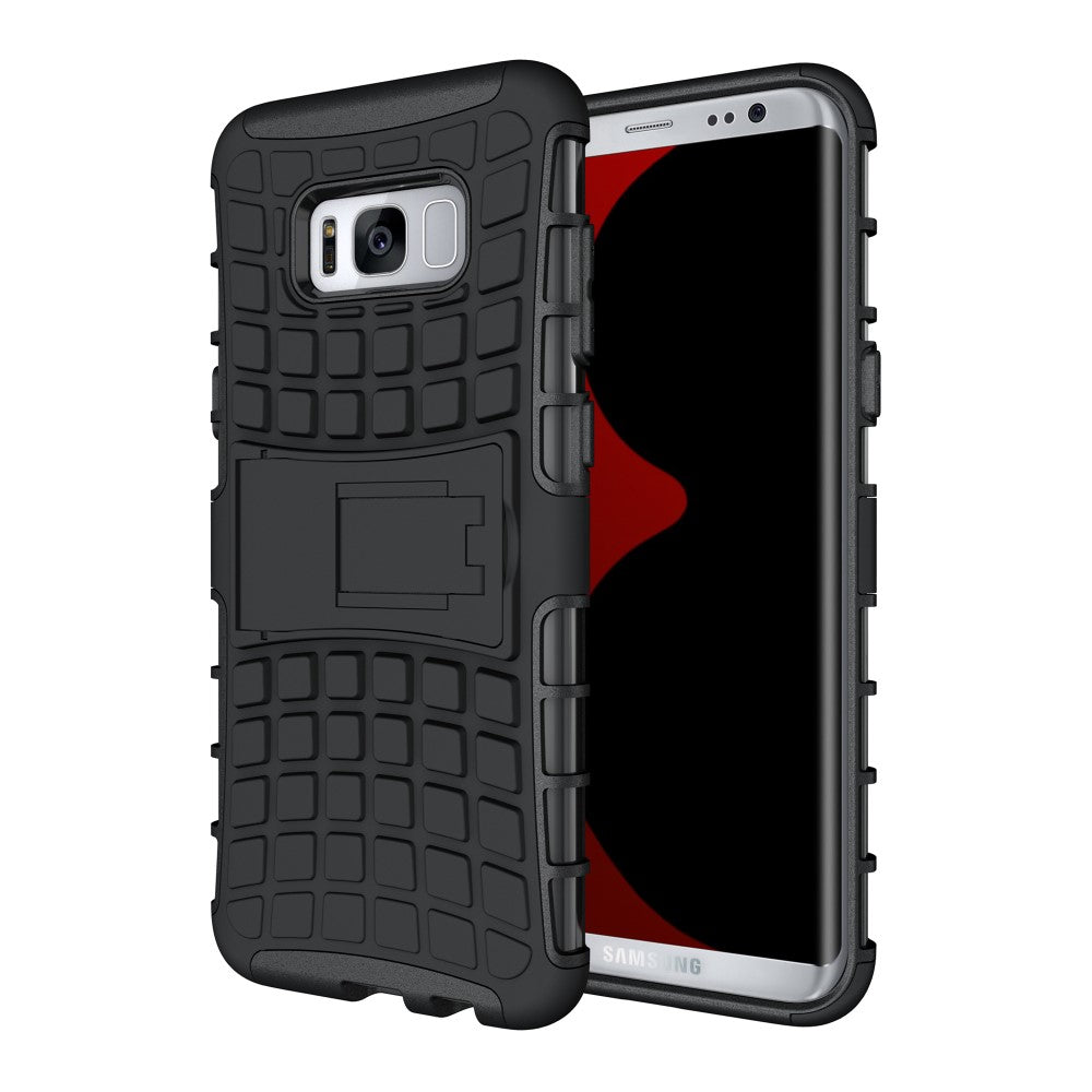 Outdoor Case für Samsung Galaxy S8 PLUS G955 Reifen Skidproof Kickstand