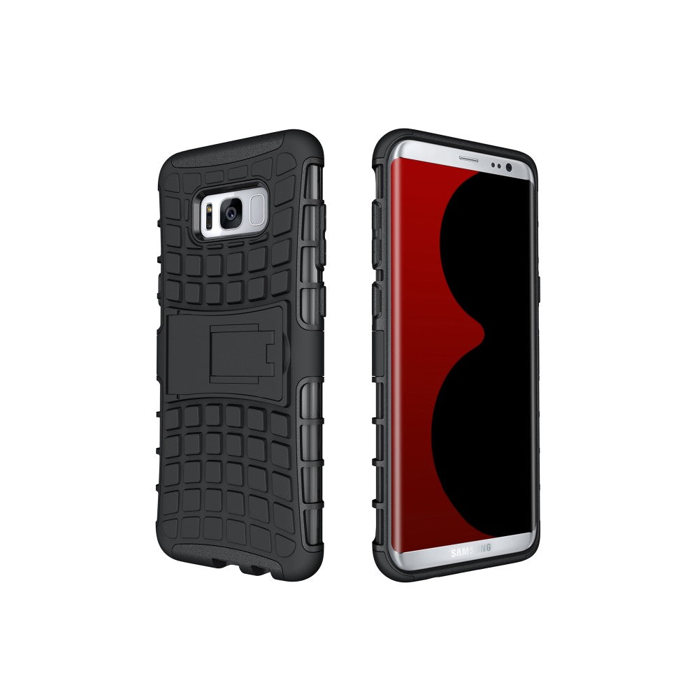 Outdoor Case für Samsung Galaxy S8 PLUS G955 Reifen Skidproof Kickstand