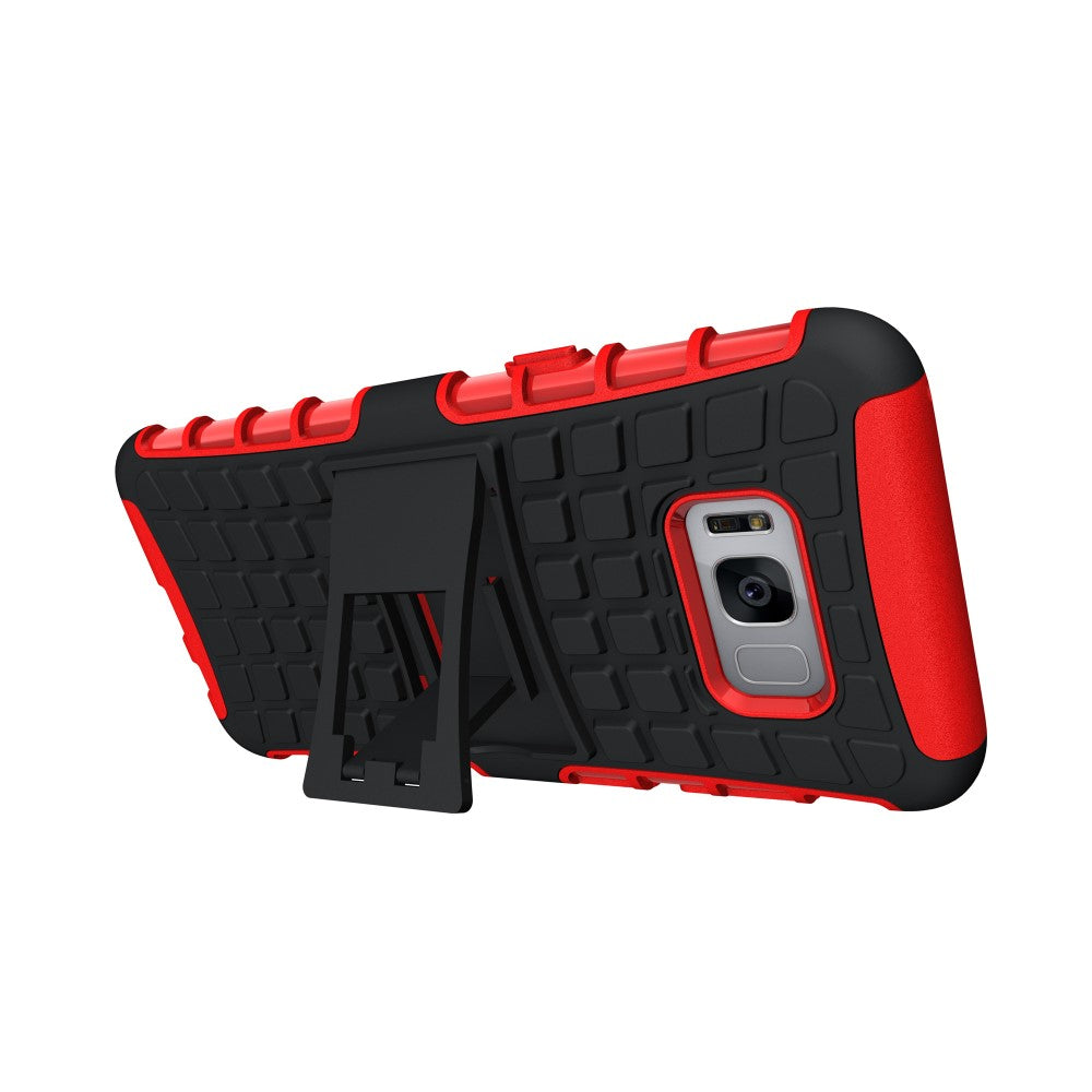 Outdoor Case für Samsung Galaxy S8 PLUS G955 Reifen Skidproof Kickstand