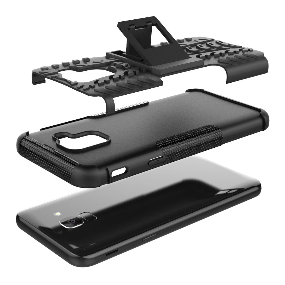 Outdoor Case für Samsung Galaxy J6 (2018) Tire Rutschfest Kickstand
