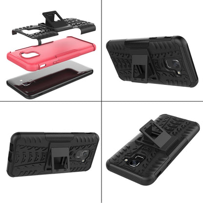 Outdoor Case für Samsung Galaxy J6 (2018) Tire Rutschfest Kickstand