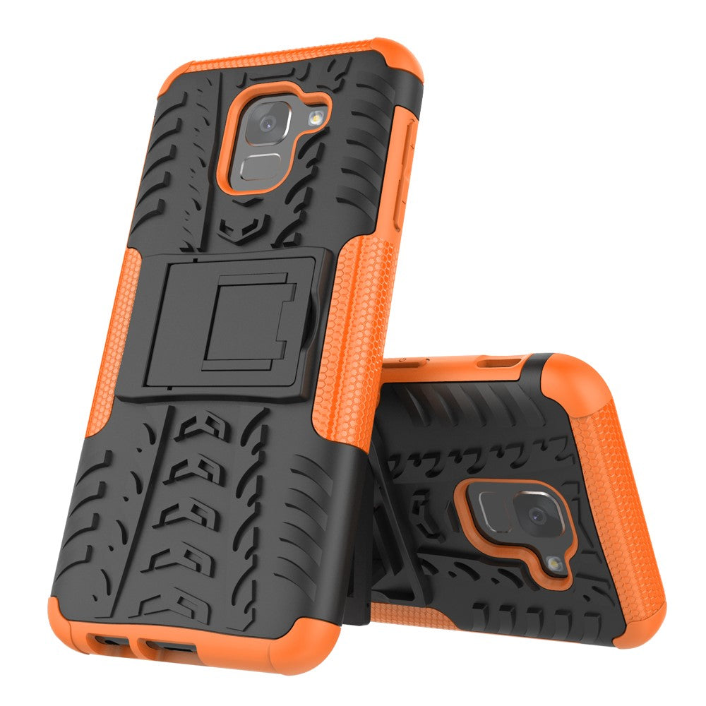 Outdoor Case für Samsung Galaxy J6 (2018) Tire Rutschfest Kickstand