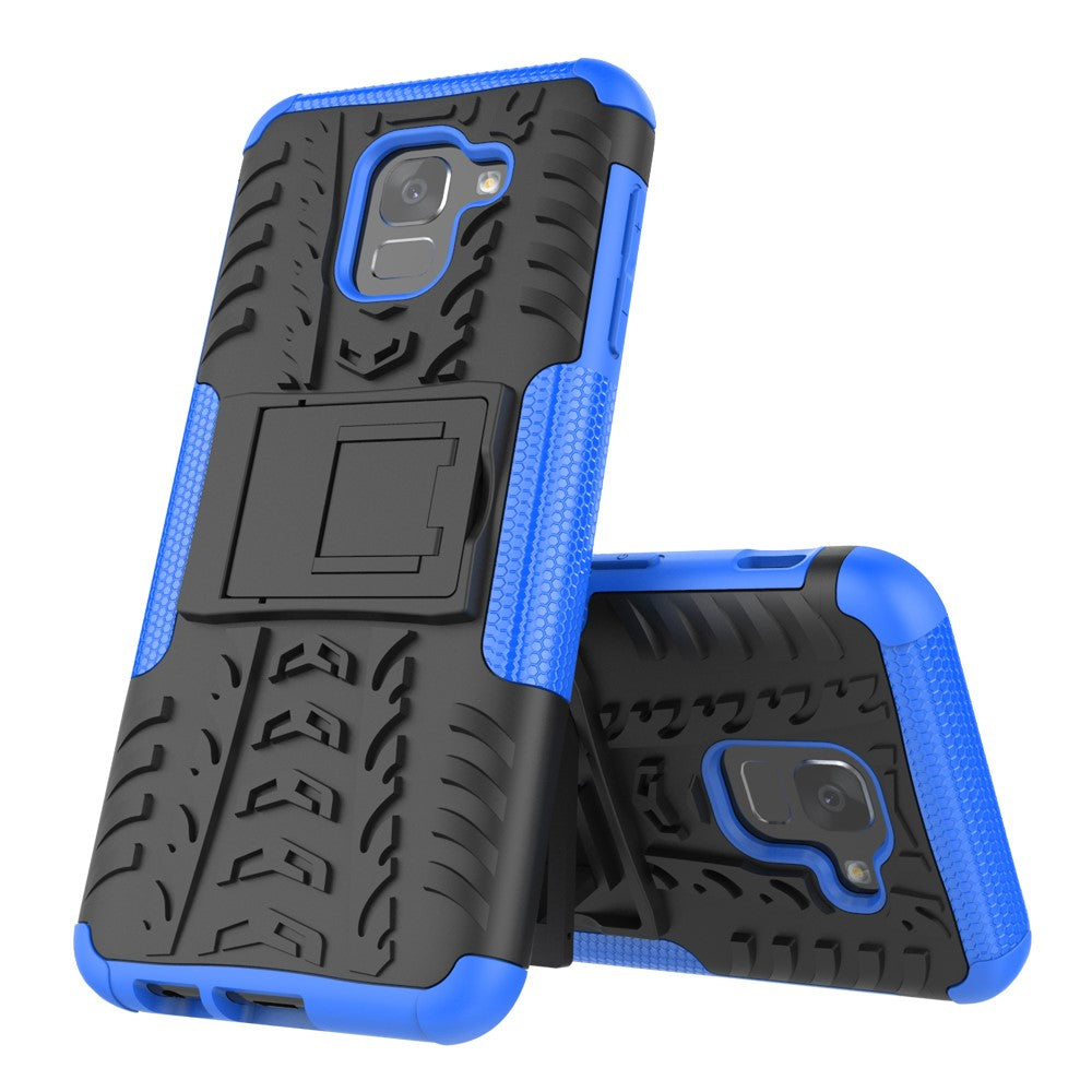 Outdoor Case für Samsung Galaxy J6 (2018) Tire Rutschfest Kickstand