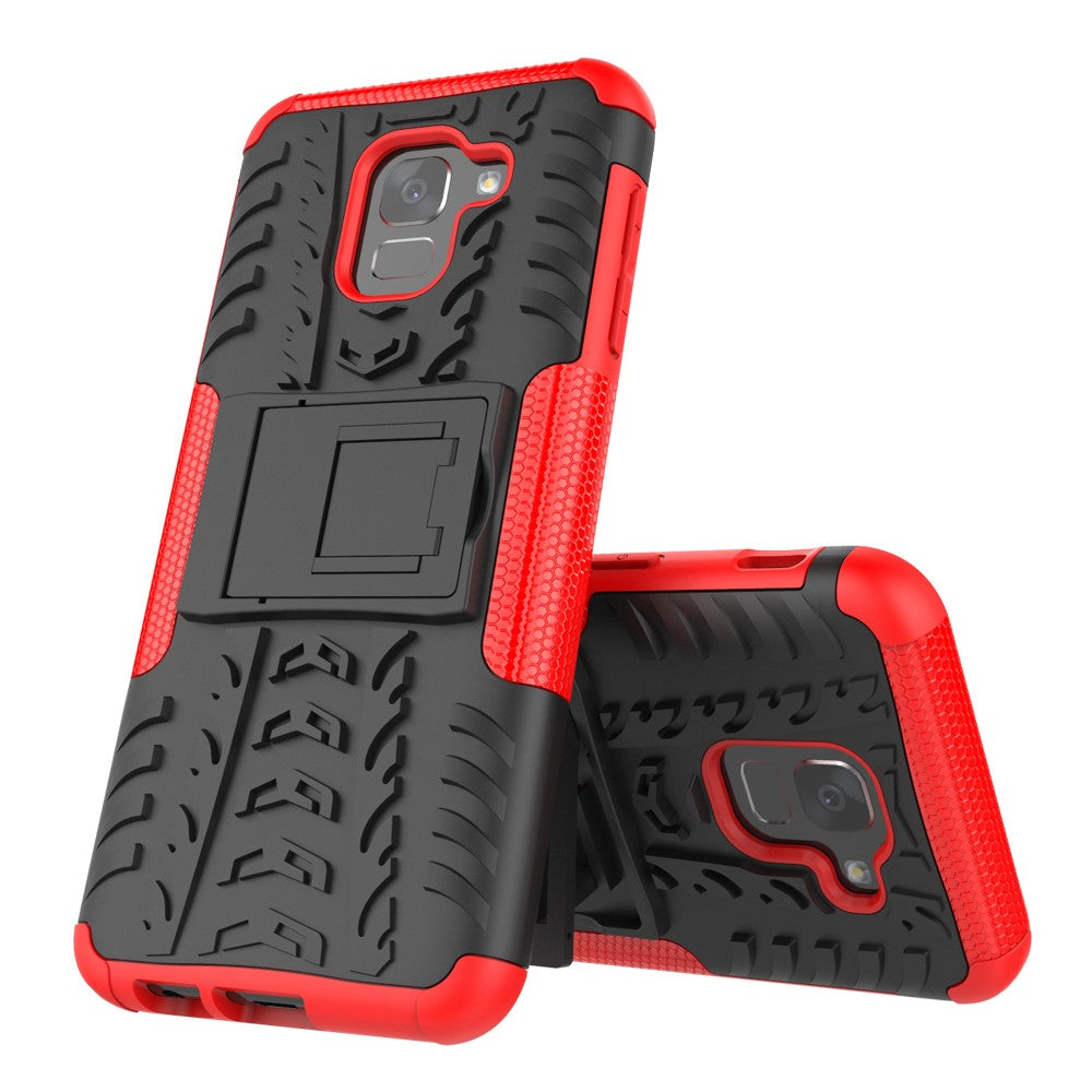 Outdoor Case für Samsung Galaxy J6 (2018) Tire Rutschfest Kickstand