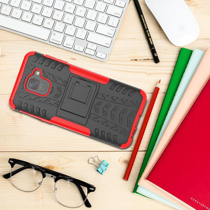 Outdoor Case für Samsung Galaxy J6 (2018) Tire Rutschfest Kickstand