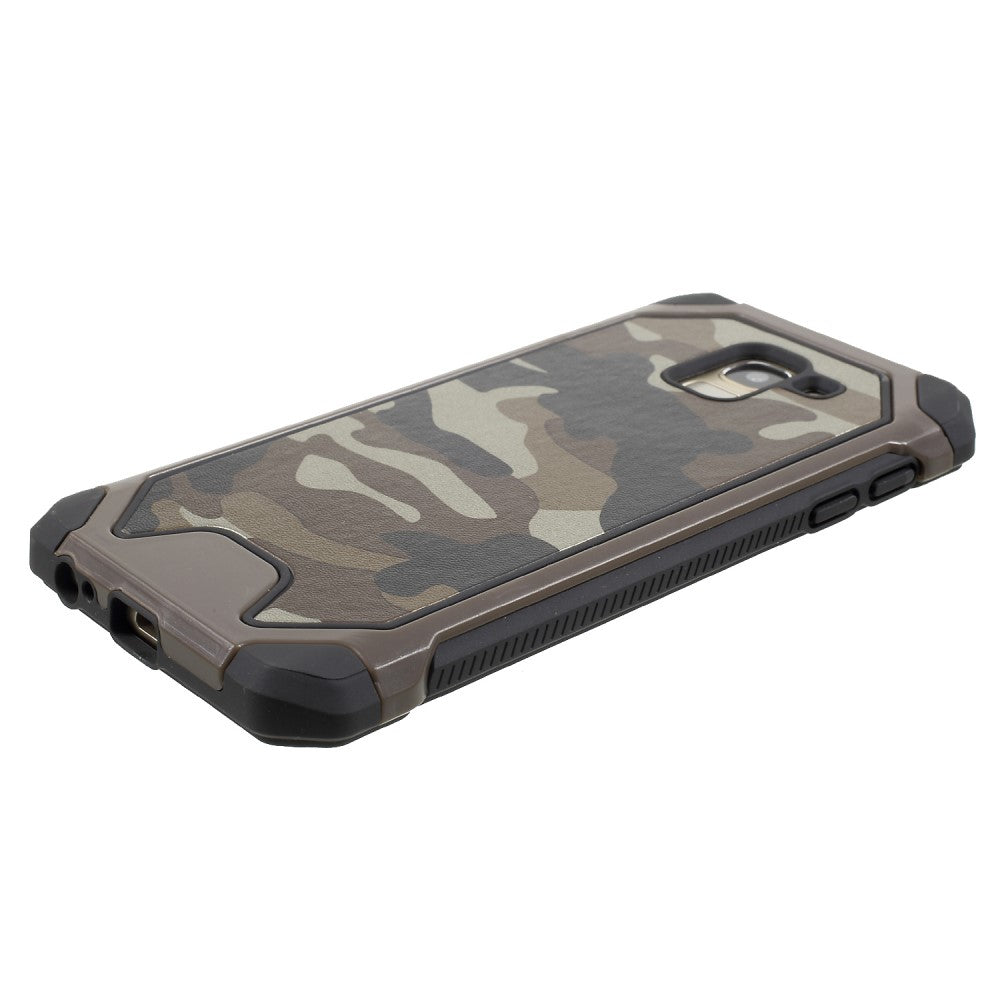 Outdoor Case für Samsung Galaxy J6 (2018) TPU Hybrid Camouflage