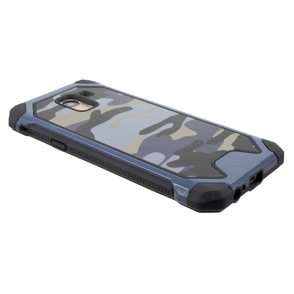 Outdoor Case für Samsung Galaxy J6 (2018) TPU Hybrid Camouflage