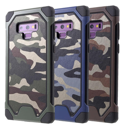 Outdoor Case für Samsung Galaxy Note 9 TPU Hybrid Camouflage