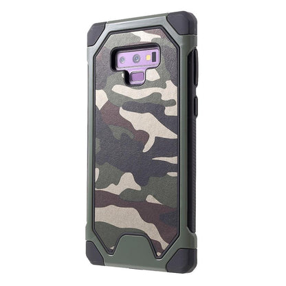Outdoor Case für Samsung Galaxy Note 9 TPU Hybrid Camouflage