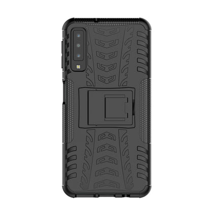 Outdoor Case für Samsung Galaxy A7 (2018) Tire Rutschfest Kickstand