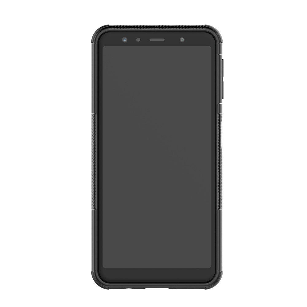Outdoor Case für Samsung Galaxy A7 (2018) Tire Rutschfest Kickstand