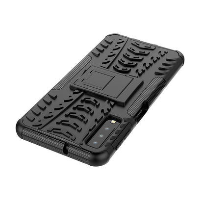 Outdoor Case für Samsung Galaxy A7 (2018) Tire Rutschfest Kickstand