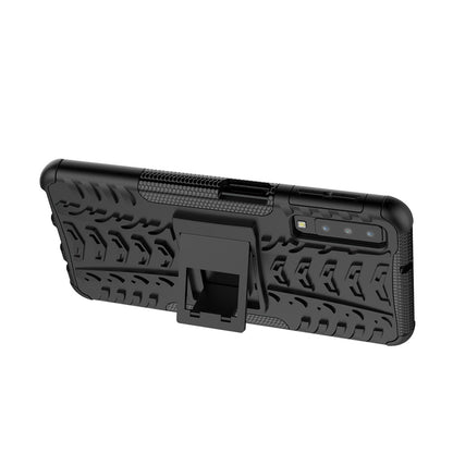 Outdoor Case für Samsung Galaxy A7 (2018) Tire Rutschfest Kickstand
