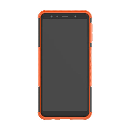 Outdoor Case für Samsung Galaxy A7 (2018) Tire Rutschfest Kickstand