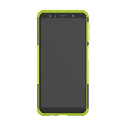 Outdoor Case für Samsung Galaxy A7 (2018) Tire Rutschfest Kickstand