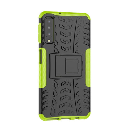 Outdoor Case für Samsung Galaxy A7 (2018) Tire Rutschfest Kickstand