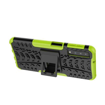Outdoor Case für Samsung Galaxy A7 (2018) Tire Rutschfest Kickstand
