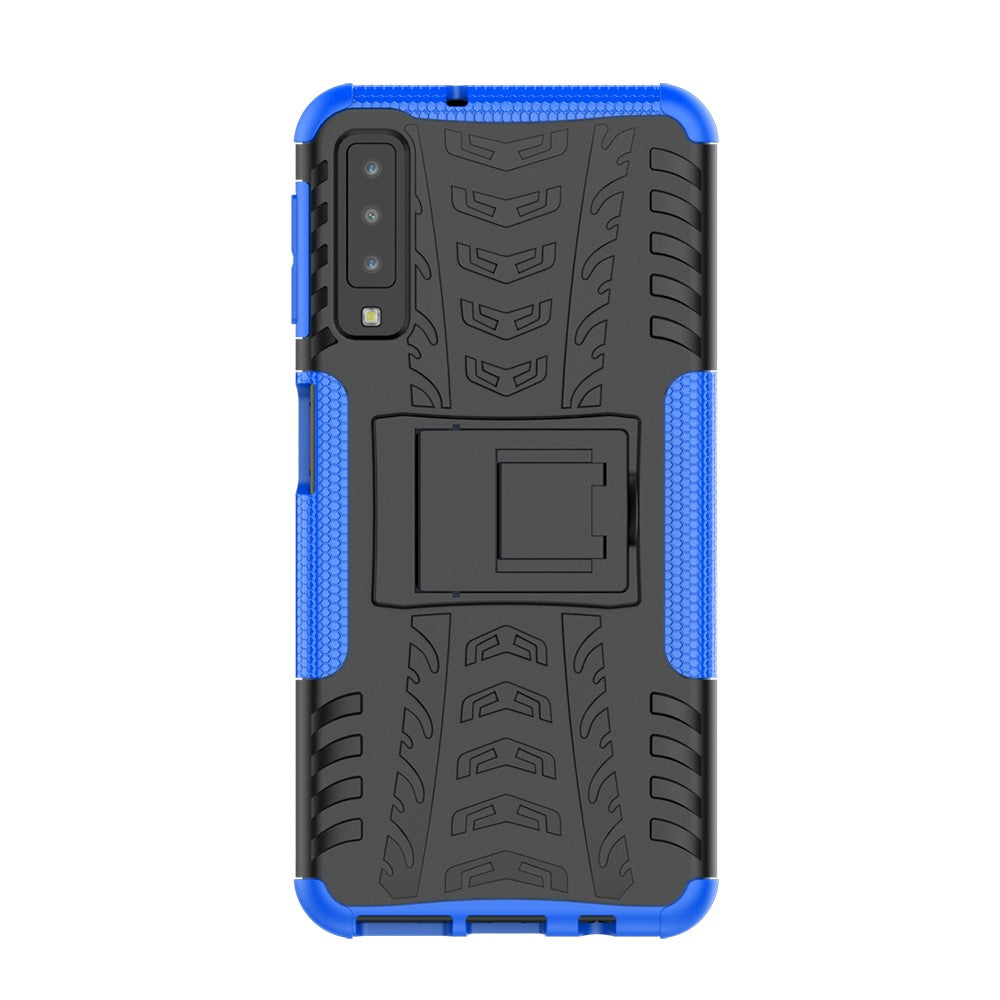 Outdoor Case für Samsung Galaxy A7 (2018) Tire Rutschfest Kickstand