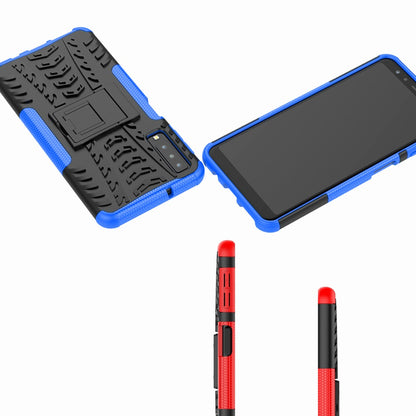 Outdoor Case für Samsung Galaxy A7 (2018) Tire Rutschfest Kickstand