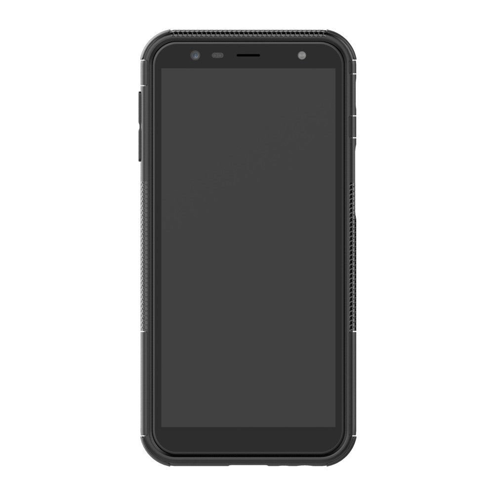 Outdoor Case Tire Rutschfest Kickstand Reifen Hülle für Samsung Galaxy J6+ 2018