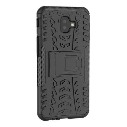 Outdoor Case Tire Rutschfest Kickstand Reifen Hülle für Samsung Galaxy J6+ 2018