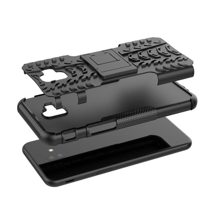 Outdoor Case Tire Rutschfest Kickstand Reifen Hülle für Samsung Galaxy J6+ 2018