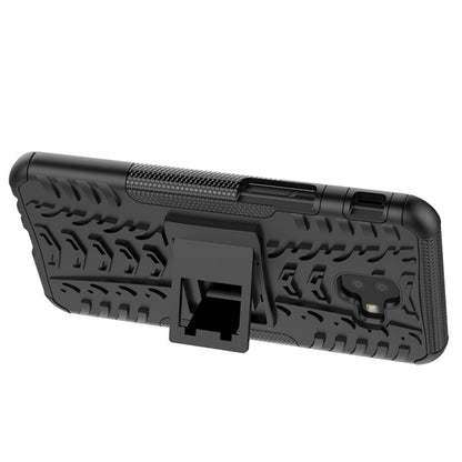 Outdoor Case Tire Rutschfest Kickstand Reifen Hülle für Samsung Galaxy J6+ 2018