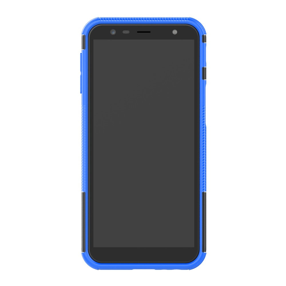 Outdoor Case Tire Rutschfest Kickstand Reifen Hülle für Samsung Galaxy J6+ 2018