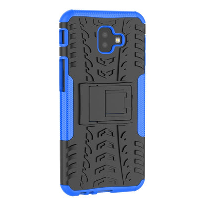 Outdoor Case Tire Rutschfest Kickstand Reifen Hülle für Samsung Galaxy J6+ 2018
