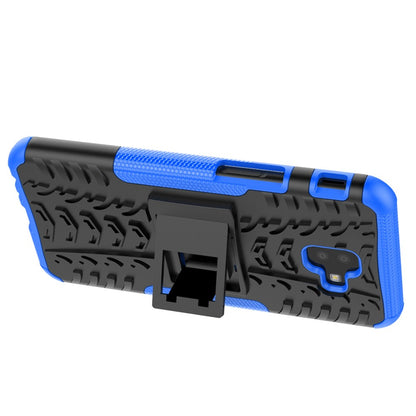 Outdoor Case Tire Rutschfest Kickstand Reifen Hülle für Samsung Galaxy J6+ 2018