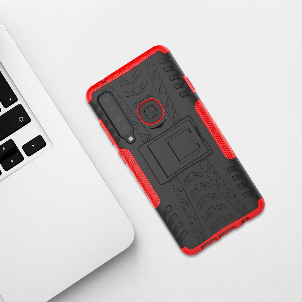 Outdoor Case für Samsung Galaxy A9 (2018) Tire Rutschfest Kickstand