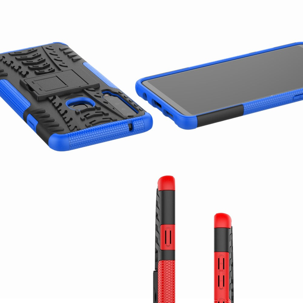 Outdoor Case für Samsung Galaxy A9 (2018) Tire Rutschfest Kickstand
