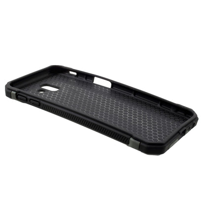 Outdoor Case für Samsung Galaxy J6+ (2018) TPU Hybrid Camouflage