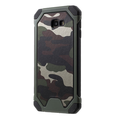 Outdoor Case für Samsung Galaxy J4+ (2018) TPU Hybrid Camouflage