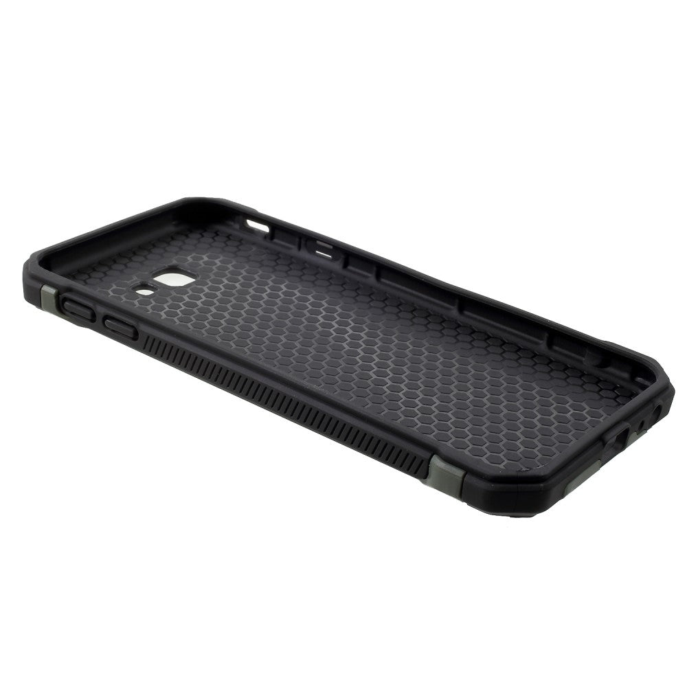 Outdoor Case für Samsung Galaxy J4+ (2018) TPU Hybrid Camouflage