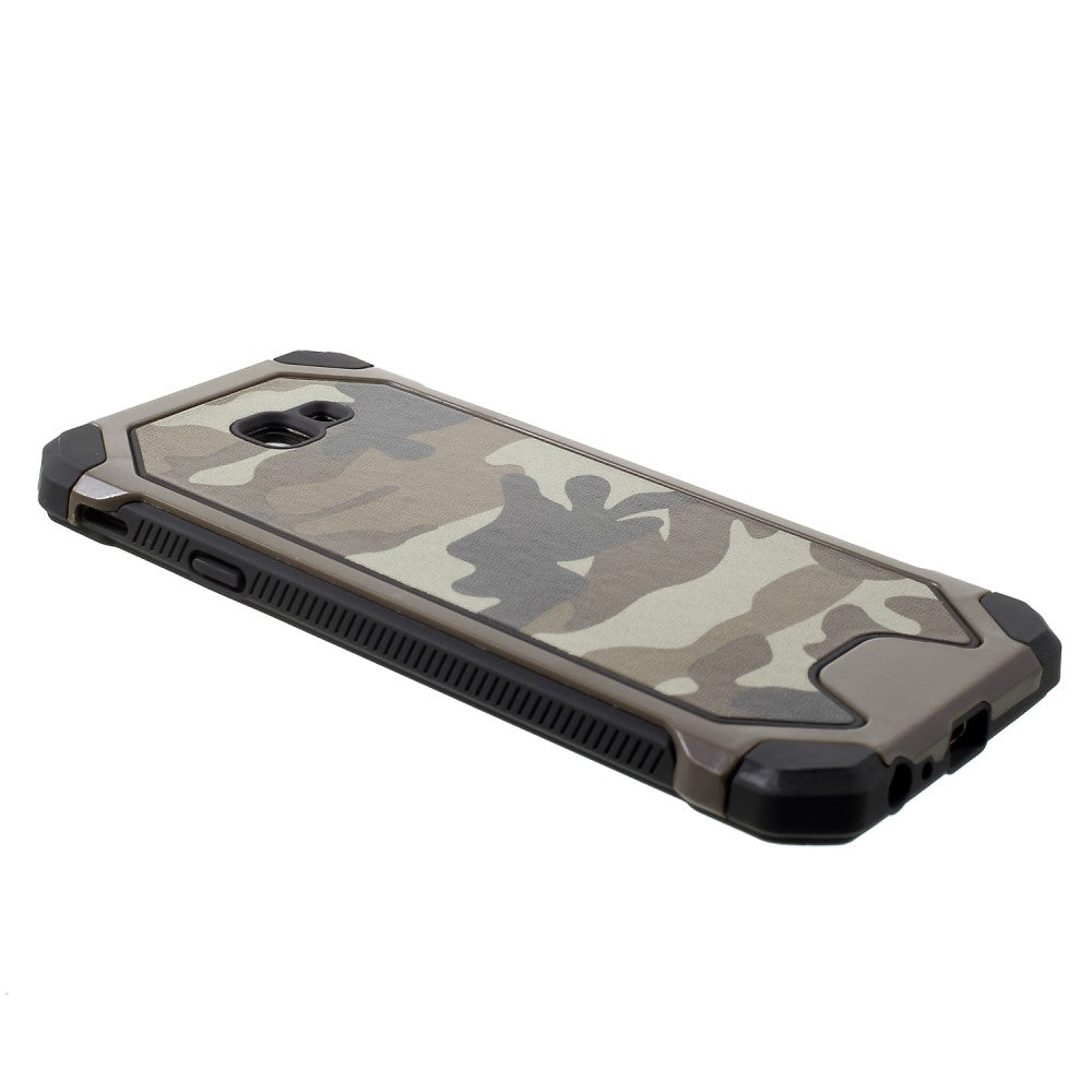 Outdoor Case für Samsung Galaxy J4+ (2018) TPU Hybrid Camouflage
